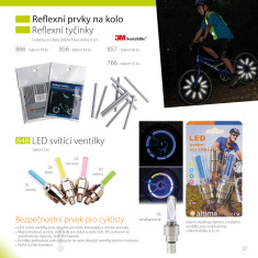 Reflexné tyčinky na drôty kolies bicyklov - balenie 36 ks Reflexné tyčinky na drôty kolies bicyklov - balenie 36 ks